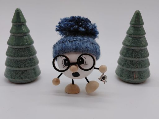 Jolly mit Brille und Glocke 12 €