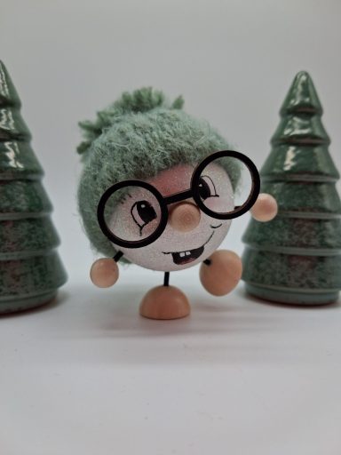 Chilly Glitzer mit Brille 10 €