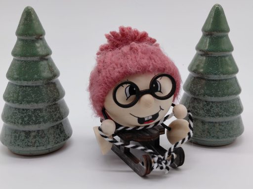 Chilly mit Brille "Schlittenfahrer" 15 €