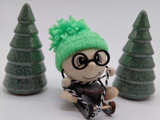 Crystal "Schlittenfahrer" 15 €