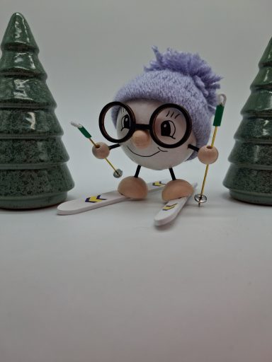 Crystal "Skifahrer" 15€